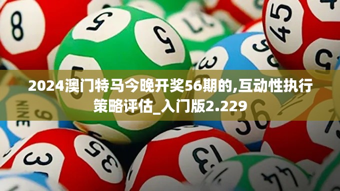 2024澳门特马今晚开奖56期的,互动性执行策略评估_入门版2.229