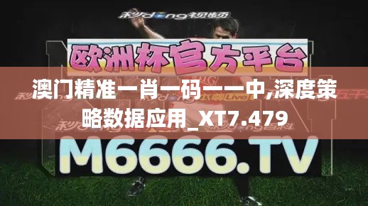 澳门精准一肖一码一一中,深度策略数据应用_XT7.479