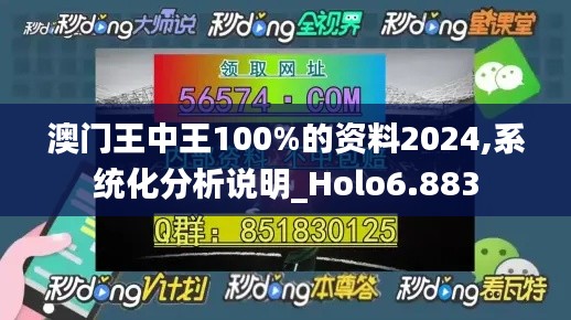 澳门王中王100%的资料2024,系统化分析说明_Holo6.883