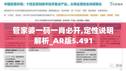 管家婆一码一肖必开,定性说明解析_AR版5.491