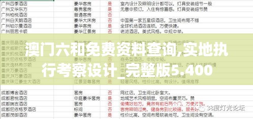 澳门六和免费资料查询,实地执行考察设计_完整版5.400