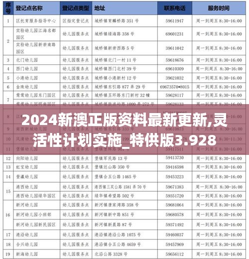 2024新澳正版资料最新更新,灵活性计划实施_特供版3.928