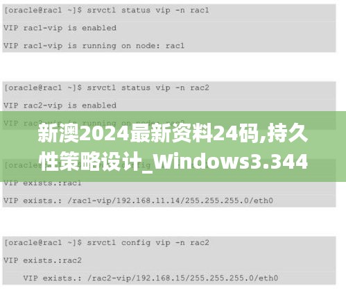 新澳2024最新资料24码,持久性策略设计_Windows3.344