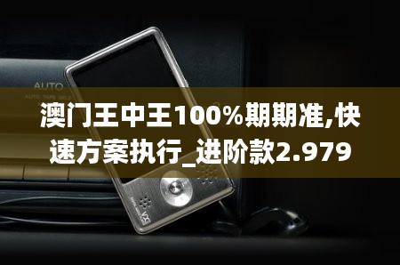 澳门王中王100%期期准,快速方案执行_进阶款2.979