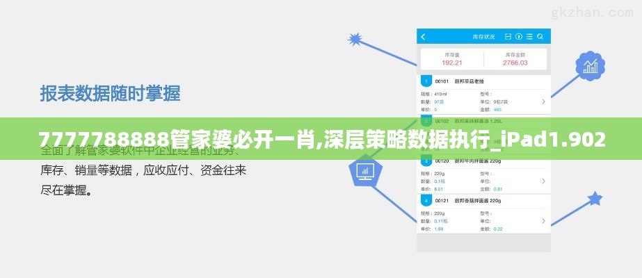 7777788888管家婆必开一肖,深层策略数据执行_iPad1.902