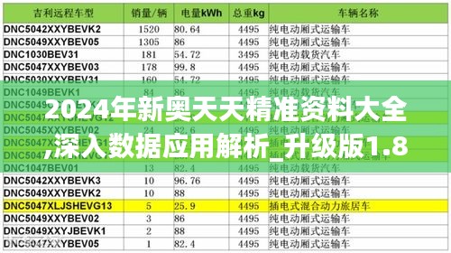 2024年新奥天天精准资料大全,深入数据应用解析_升级版1.829