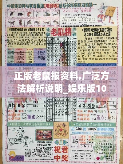 正版老鼠报资料,广泛方法解析说明_娱乐版10.308