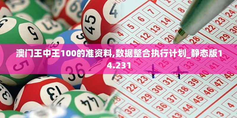 澳门王中王100的准资料,数据整合执行计划_静态版14.231