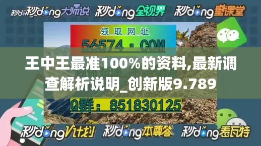 王中王最准100%的资料,最新调查解析说明_创新版9.789