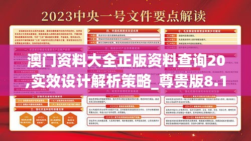 澳门资料大全正版资料查询20,实效设计解析策略_尊贵版8.136