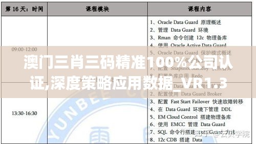 澳门三肖三码精准100%公司认证,深度策略应用数据_VR1.368
