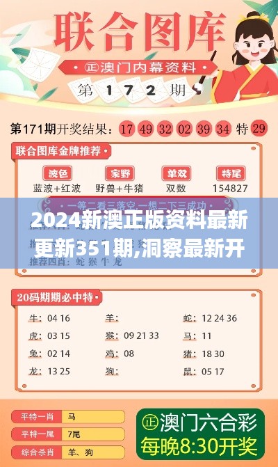 2024新澳正版资料最新更新351期,洞察最新开奖趋势_尊享款2.568